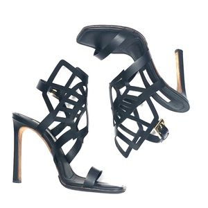GIANMARCO LORENZI laser cut heel